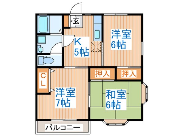 プラザＳ＆Ｙの物件間取画像